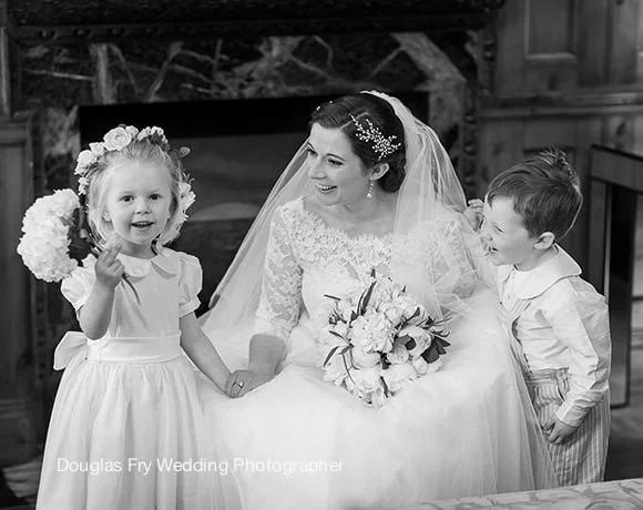 Wedding Photographer St Luke's Church Chelsea and Chiswick House 2 Wedding Photograph bride and bridesmaids at St Luke's Church