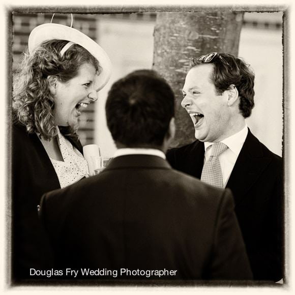 Wedding Photographer Inner Temple - Guests Laughing