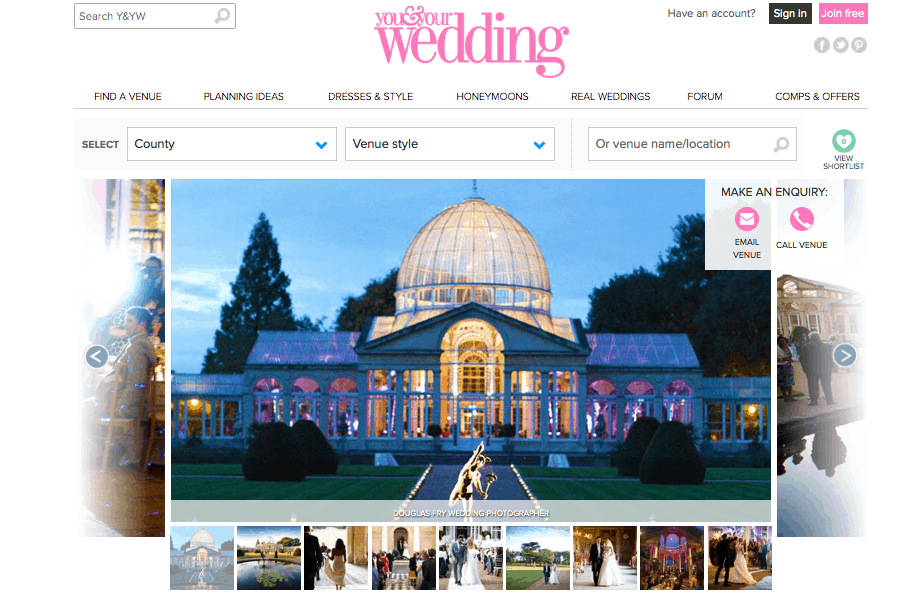 Featured Venue by 'You and Your Wedding' Magazine 1 Syon Park - You and Your Wedding Website