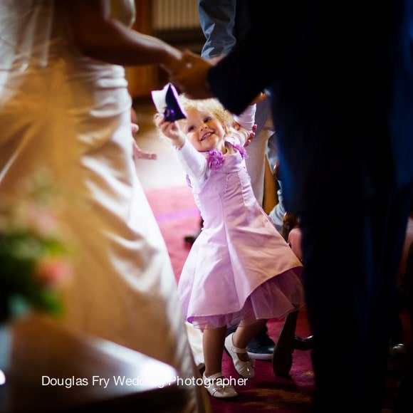 Destination Wedding on Location in the Netherlands 3 Bridesmaid at wedding ceremony