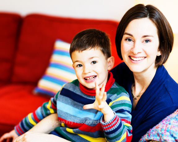 Christmas Present - Family Photography in Bushy Park, Hampton 6 Family Photography