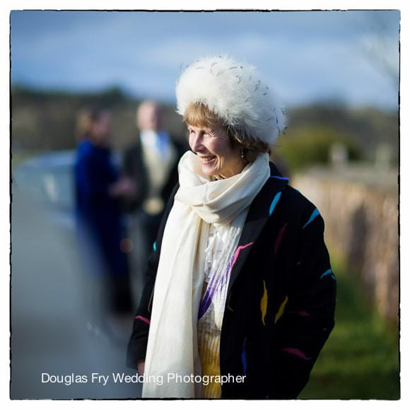 Wedding Photographed in Carlisle 2 Guest at Church