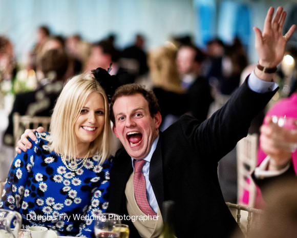Wedding Photographed in Carlisle 6 Guests at Wedding Reception