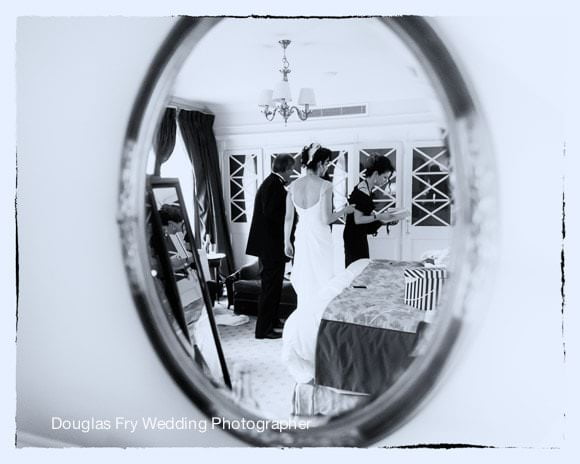 Bride Getting ready at Mandarin Oriental