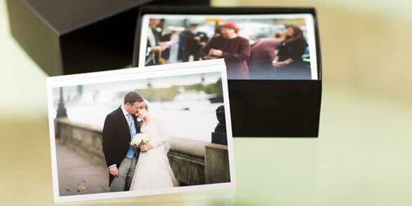 Lots of boxes of goodies going out to our wedding clients at present... 1 Prints of all wedding photographs