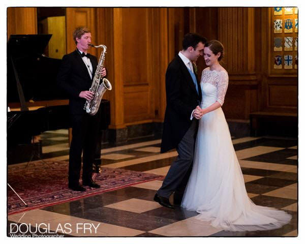 Wedding Photography of couple dancing during wedding at Inner Temple