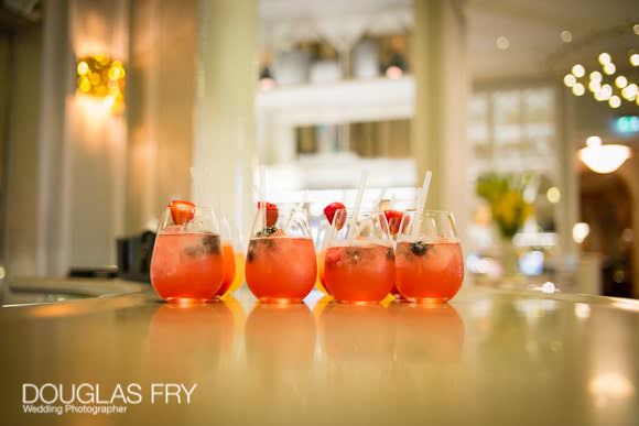 Cocktails at Bar in Mandarin Oriental Hotel