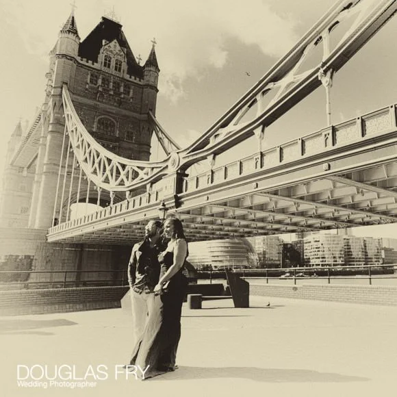 Anniversary Photoshoot for US Couple in London 2 Photography of couple in front of Tower Bridge in London