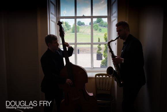 Band playing at Queen's House in Greenwich