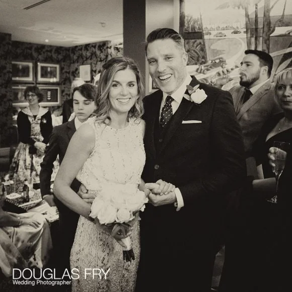 Laura and Andy's Wedding Photographed at Soho Hotel and the Union Club 1 Wedding Photography in Soho - London - The couple together