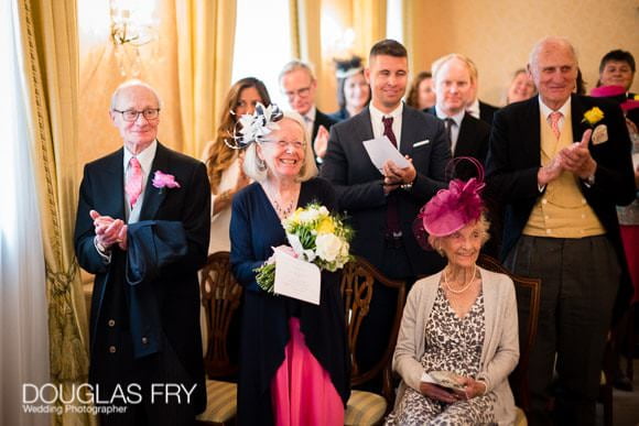 Family at Wedding in Chelsea