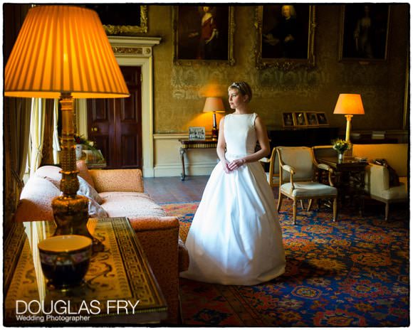 Bride at Syon House awaiting ceremony - Leica photograph with natural light