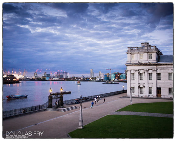 Wedding photographer admiral's house in greenwich