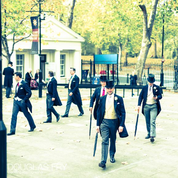 The Guards' Chapel and Cavalry and Guards Club Wedding Photographer 2