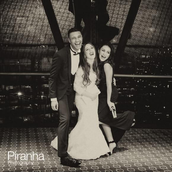 Formal photograph at the Gherkin