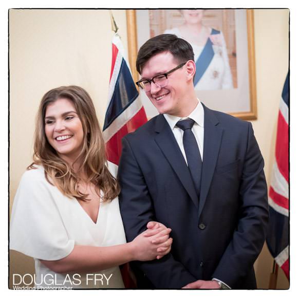 Wedding at Chelsea Register Office in London