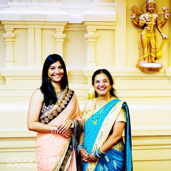 Photography of guests at London Hindu Temple