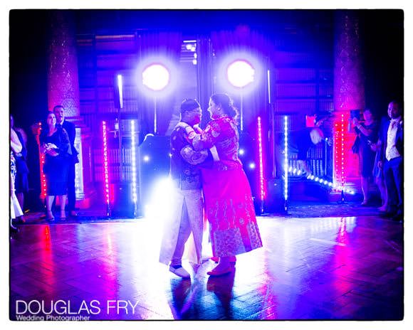 PHotograph of couple during first dance