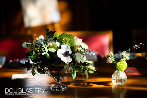 Wedding Open Day at Gray's Inn, London - Photography by Douglas Fry 1 Photograph of Flower arrangement