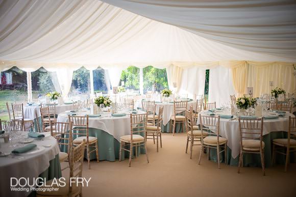 Party Photography in Sussex - the marquee