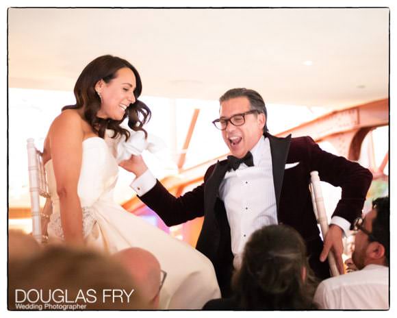 Jewish dancing at Bluebird Chelsea during wedding