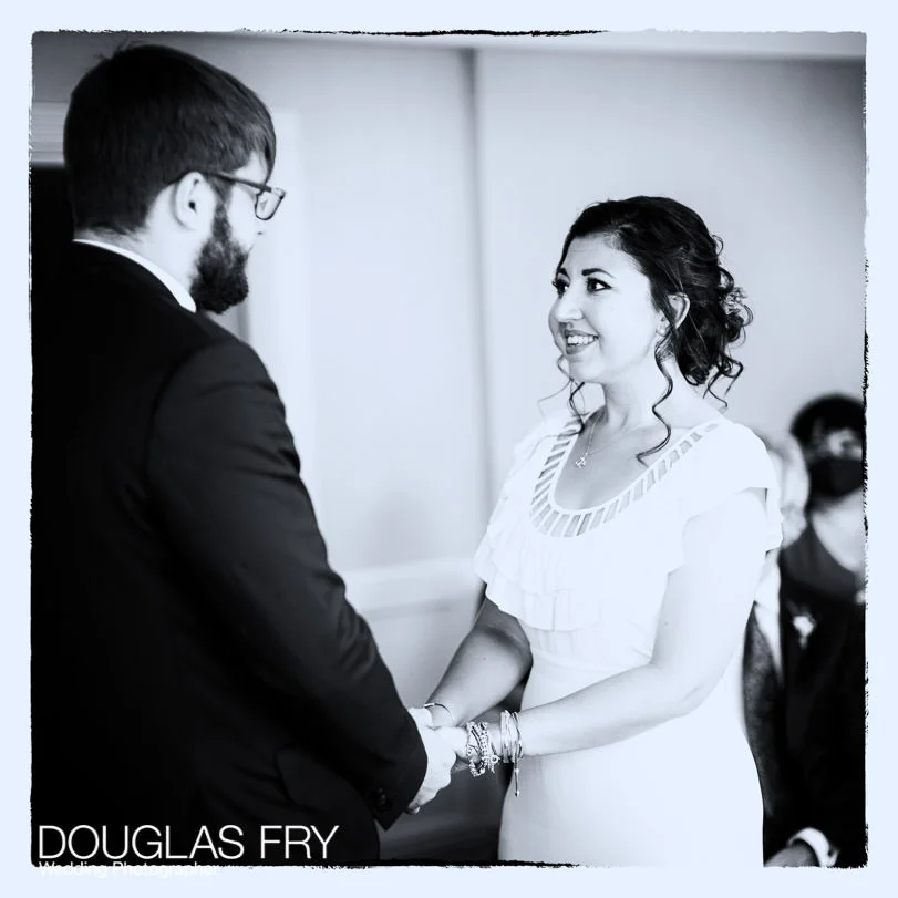 Socially Distanced Wedding Photography in London at Frederick's 4 Socially Distanced Wedding Photography in London