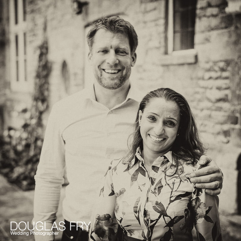 Couple photographed together during family photo session