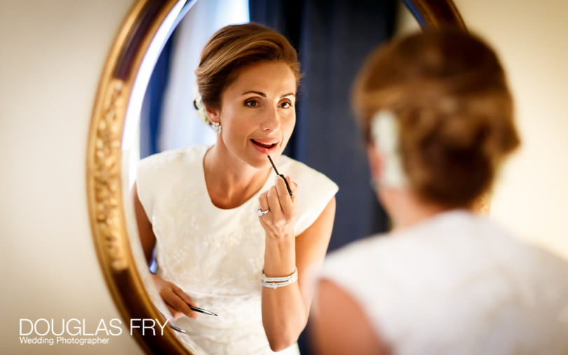 Wedding photographer London - Mandarin Oriental - Bride getting ready