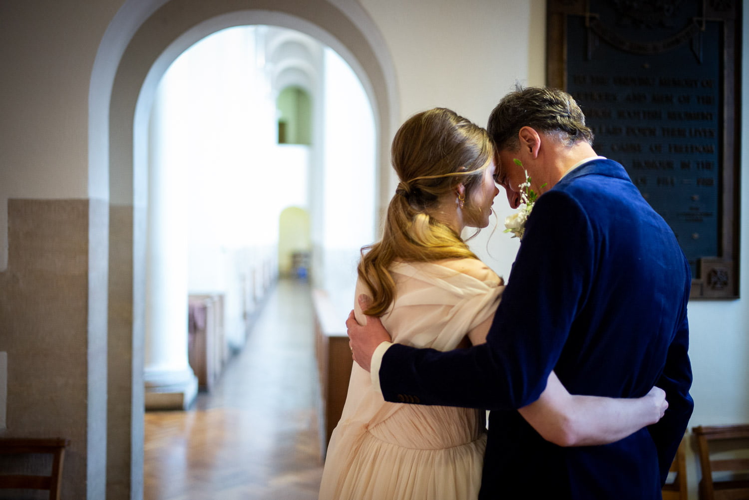 Wedding photography at St Columbus Church in London