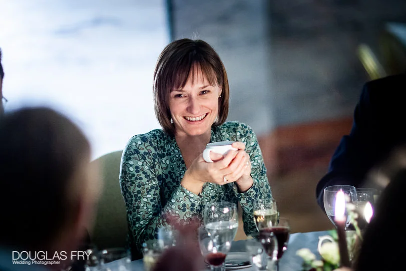 Wedding Photographer One Great George Street - Throw Back Weddings 16 Wedding Photographer One Great George Street London - guest at evening reception