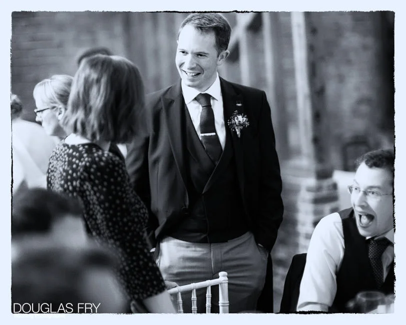 Wedding Photographer at Stanlake Park Wine Estate 3 Wedding Photographer at Stanlake Park Wine Estate - black and whie of the groom