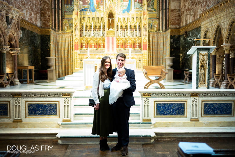 Christening Photographer - Farm Street Church