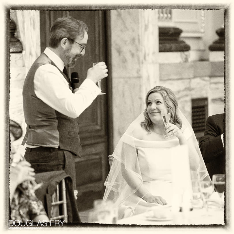 One Great George Street Wedding - Photography of speeches