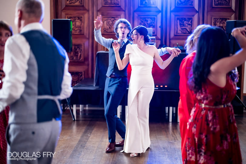 RIBA wedding photographer London - dancing