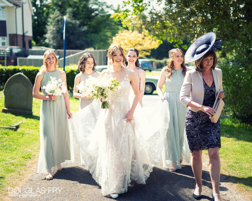 Wedding Photographer at church in Epsom