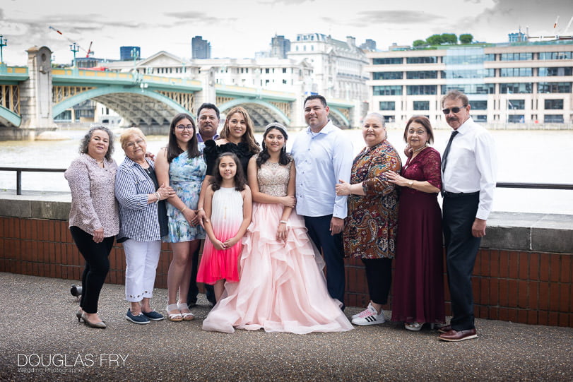 Sweet Sixteen London Photographer - family