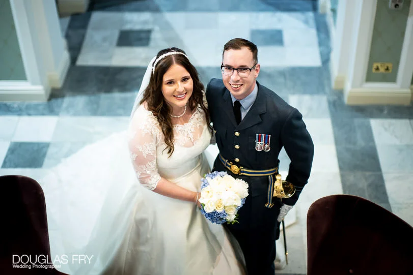 Military Wedding Photographer at St Clements Dane Church and The RAF Club in London 8 wedding photographer RAF CLub in London