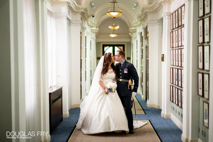Military Wedding Photographer at St Clements Dane Church and The RAF Club in London 9 wedding photographer RAF CLub in London during reception