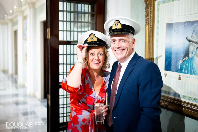 Military Wedding Photographer at St Clements Dane Church and The RAF Club in London 11 guests - wedding photographer RAF Club in London