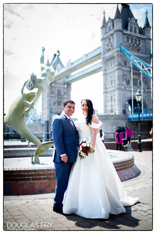 Wedding Photographer at Tower Bridge in London 148 London Bridge wedding photographer