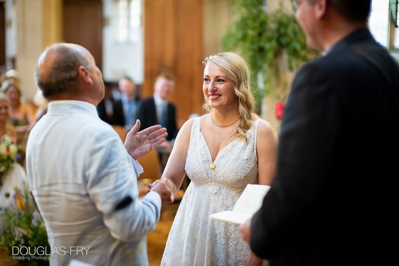 St Luke's church Hampstead photograph of wedding service