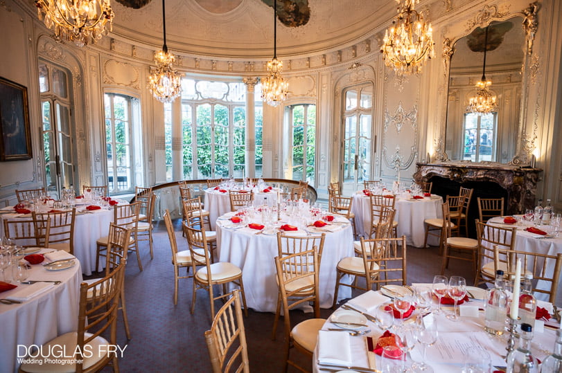 Dining room at Savile Club