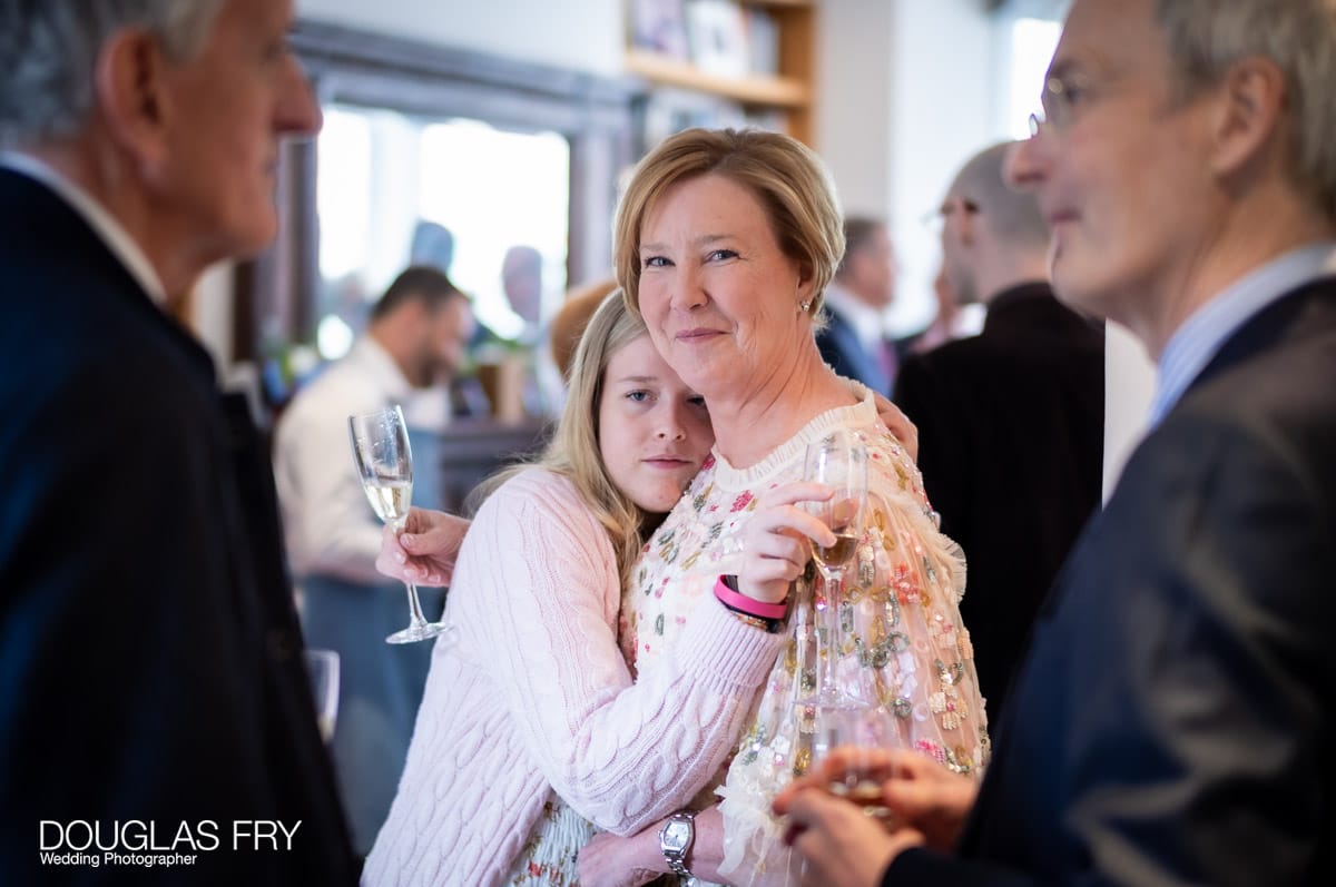 Wedding Photography at Chelsea Register Office and Then at London Home 15 Wedding photography by Douglas Fry of bride at home during reception.