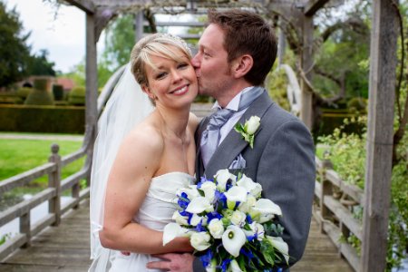 Wedding photographer at Great Fosters Hotel